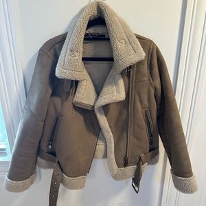 Zara Sherpa jacket